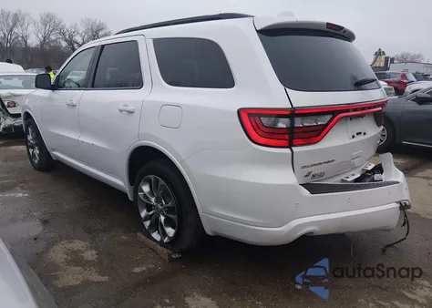 2020 Dodge Durango Gt Plus Awd z USA, uszkodzony, nr VIN 1C4RDJDG1LC432771